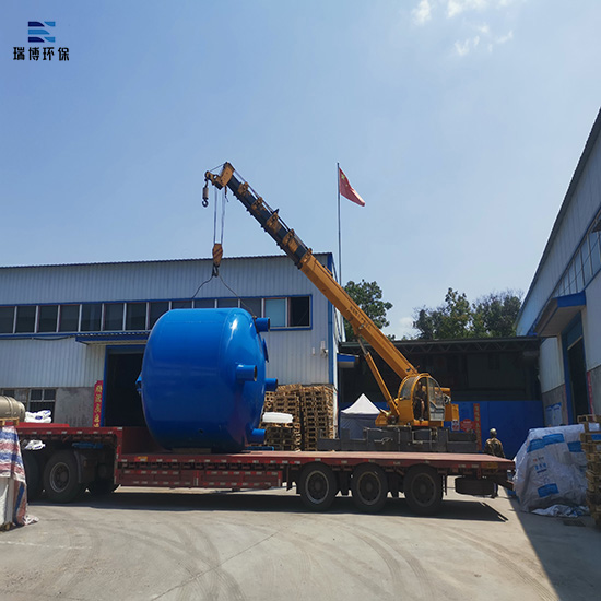 再生水|純水制備|工業水過濾多介質纖維束過濾器設備發貨現場 再生水|純水制備|工業水過濾多介質纖維束過濾器設備發貨現場